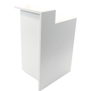 Avero Bartheke gerade 50er weiß weiß