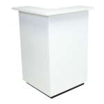 Avero Eckelement schwarz weiß