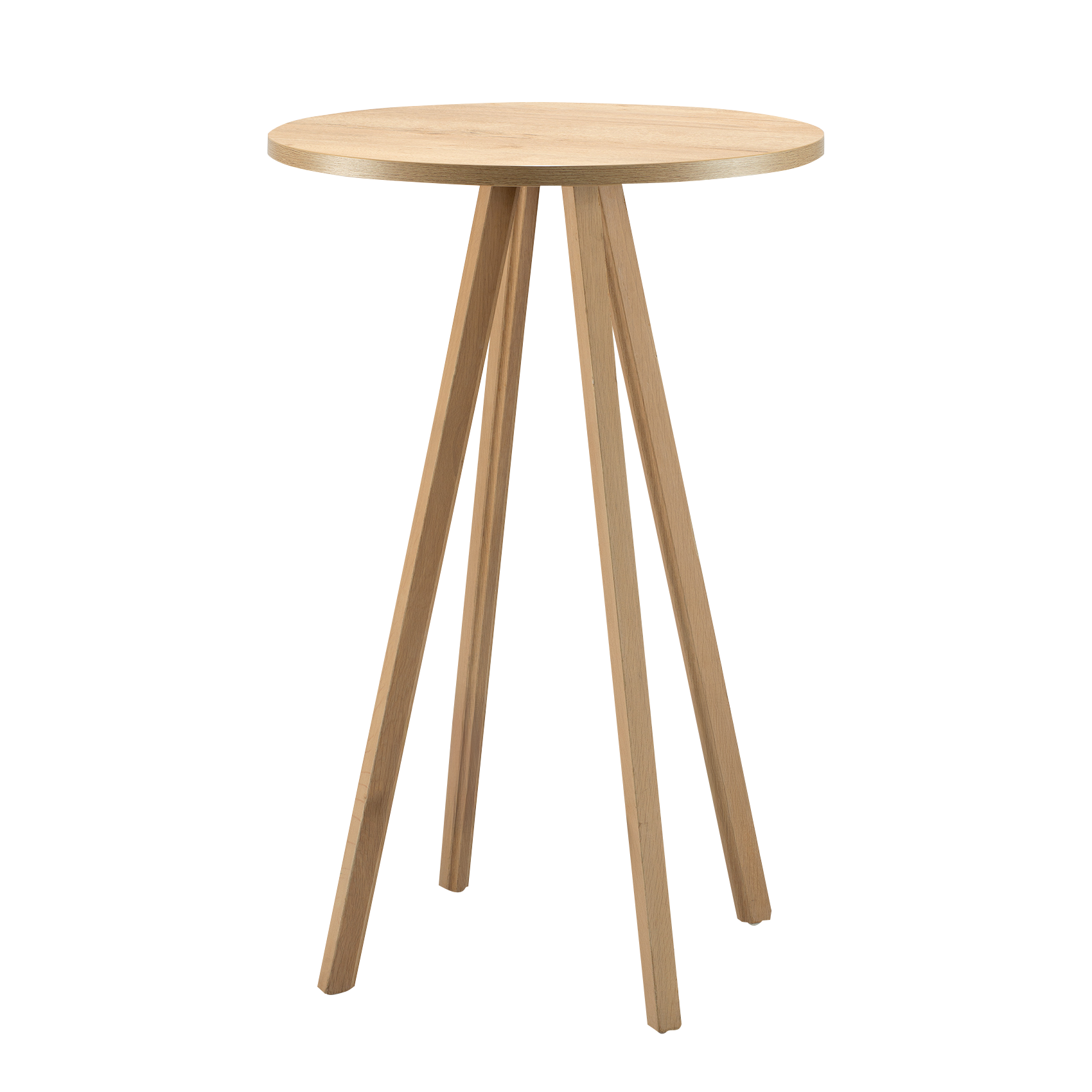 Hightable Stehtisch, Eiche/Gestell Eiche natur